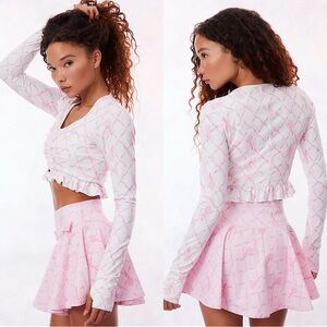 NWOT SET! LoveShackFancy Medway Jacket & Corene Skort